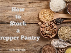 How to Stock a Prepper Pantry